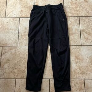 Abercrombie kids black joggers. Size 11/12